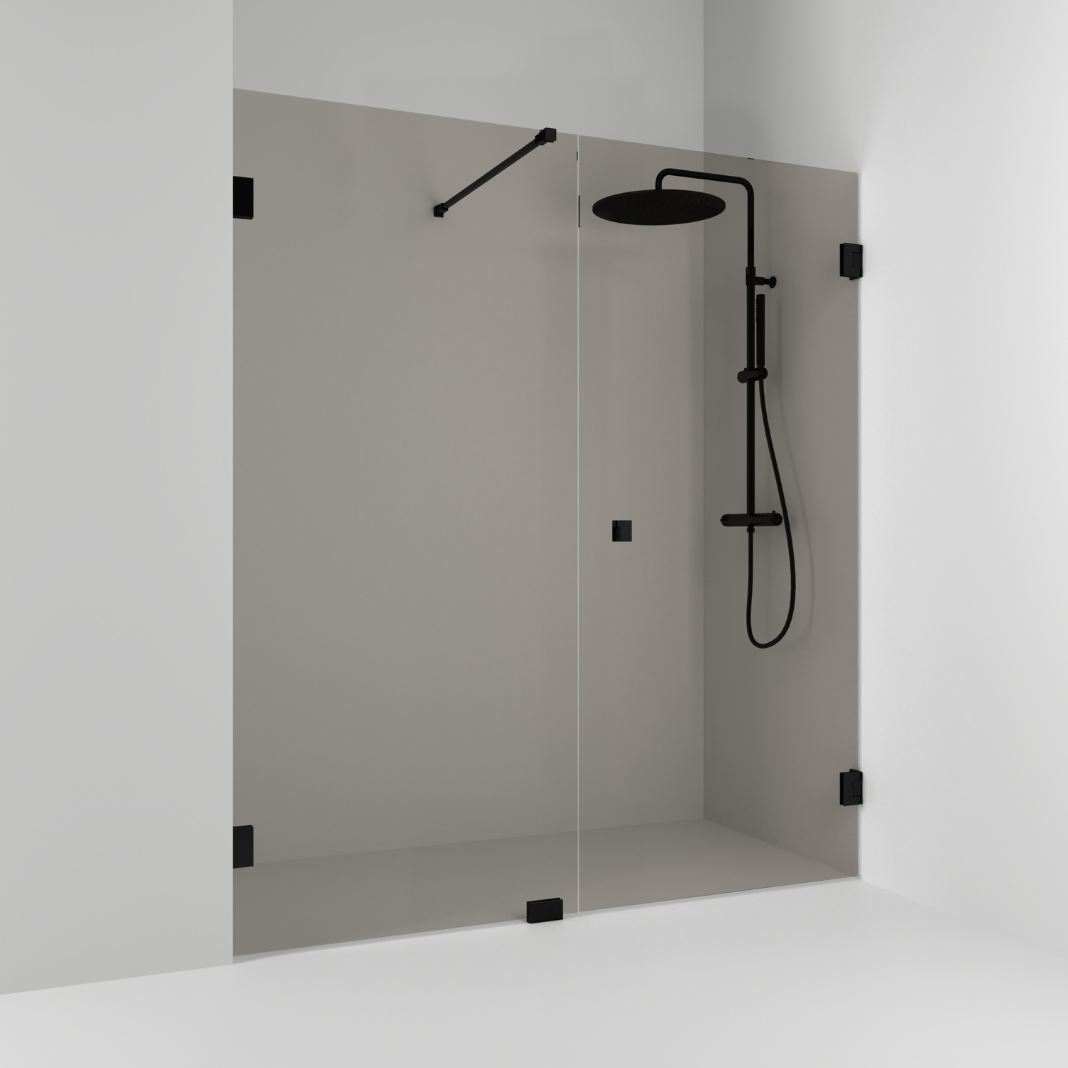 Duschdörr Svedbergs 180° Rak Kombi | badrum - duschar - duschdorr | KakelKungen