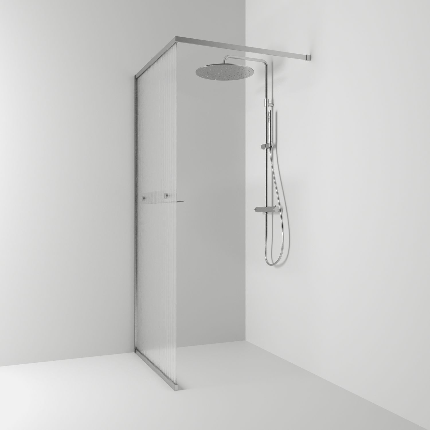 Duschvägg Svedbergs Langfoss Fast | badrum - duschar - duschvagg | KakelKungen