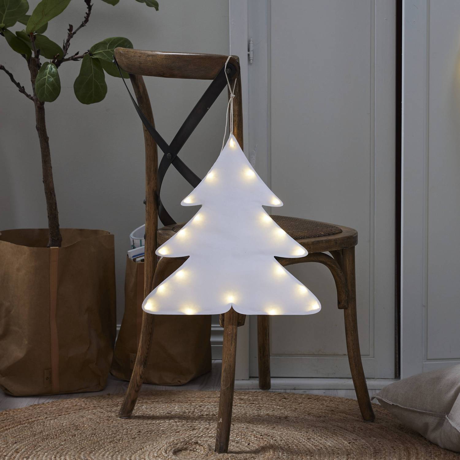 Hengende Dekorasjon Star Trading Milla Gran med LED