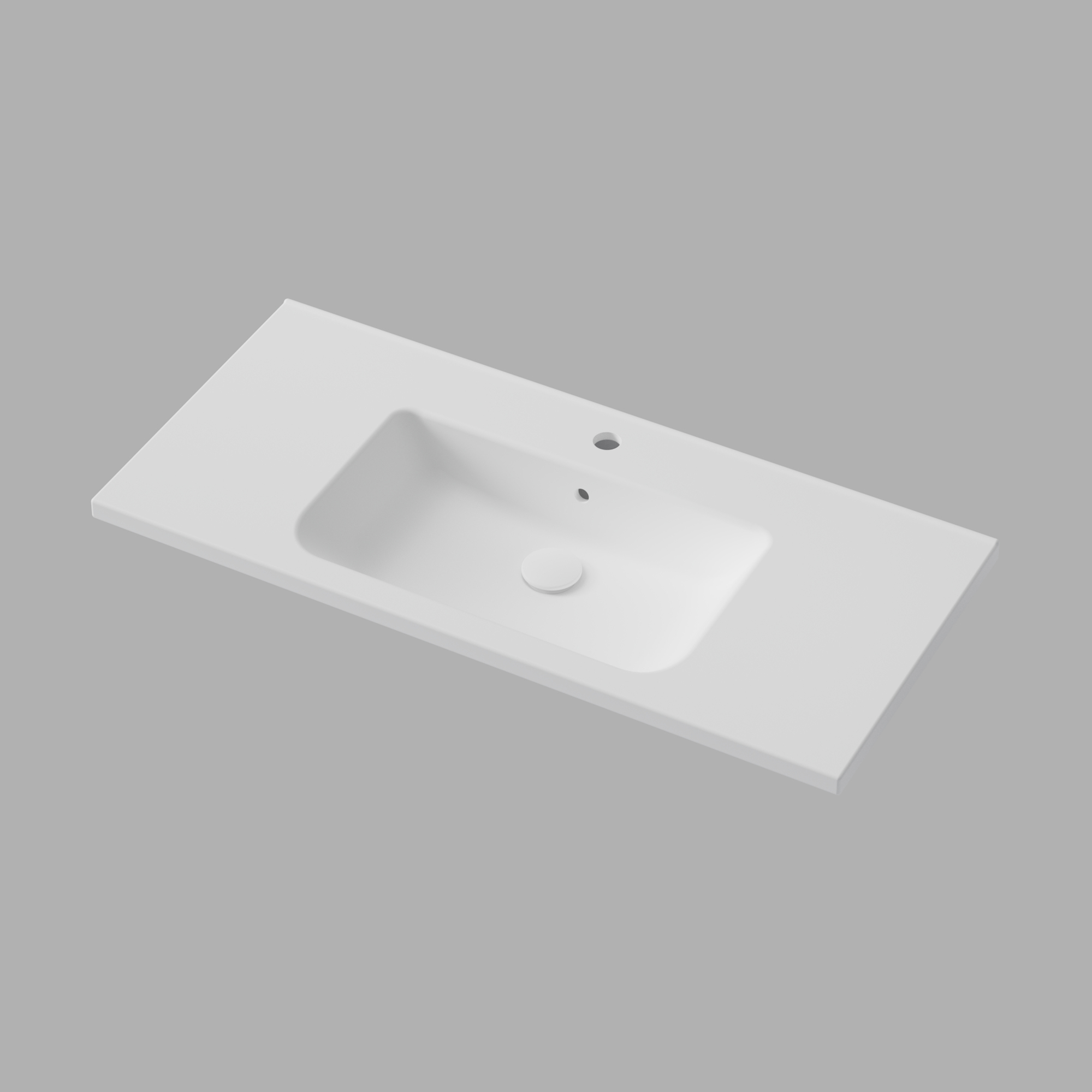 Tvättställ INR Shape Enkel | badrum - handfat-och-tvattstall - enkelt-handfat | KakelKungen