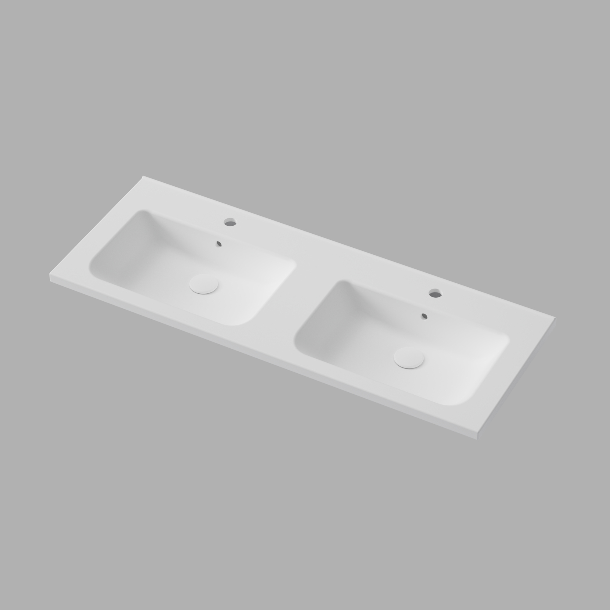 tvättställ inr shape dubbel