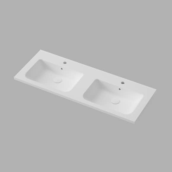 tvättställ inr shape dubbel