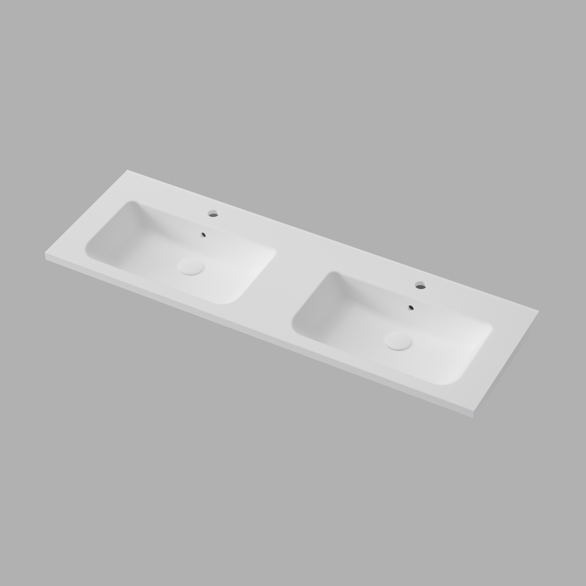 tvättställ inr shape dubbel