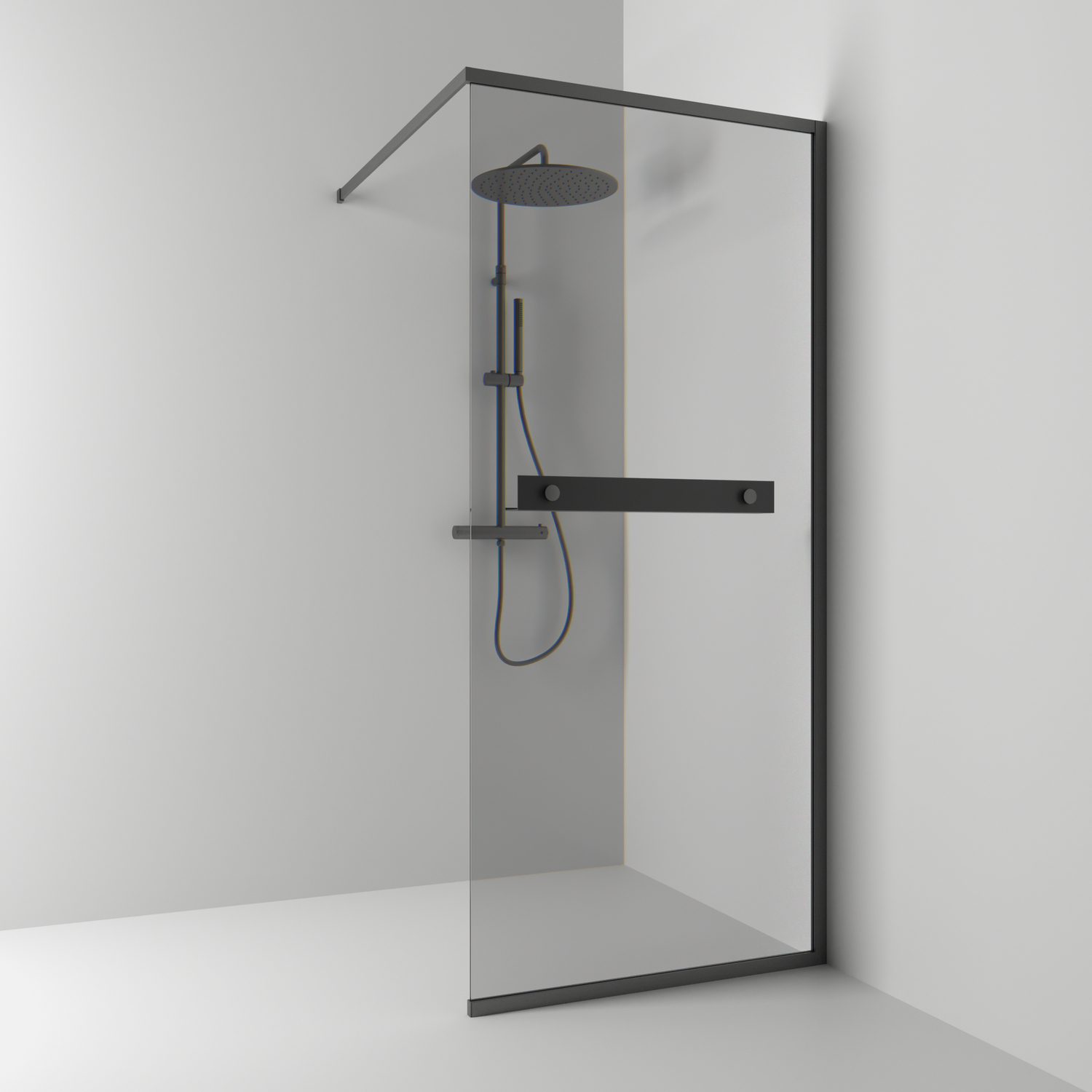 Duschvägg Svedbergs Langfoss Fast | badrum - duschar - duschvagg | KakelKungen