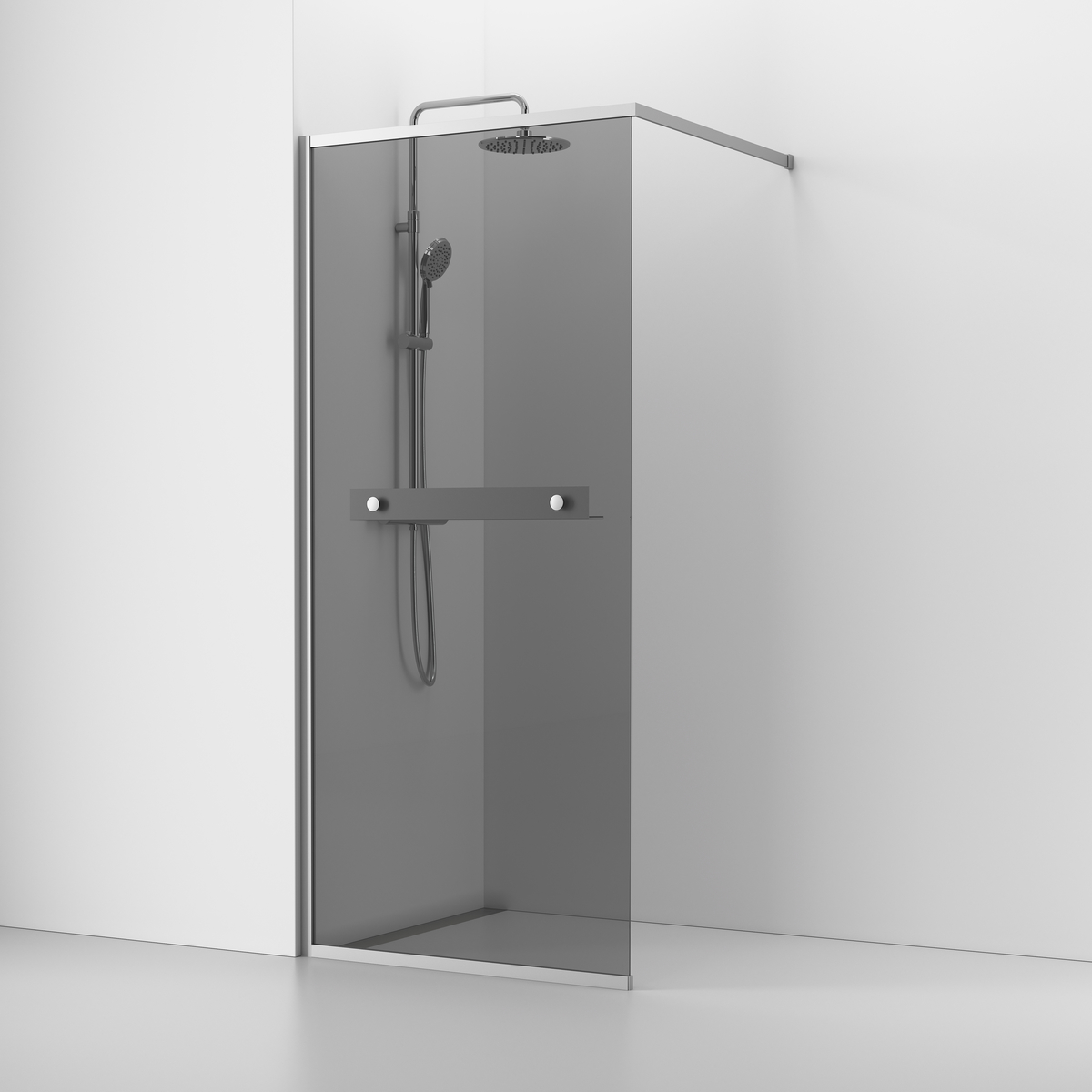 Duschvägg Svedbergs Langfoss Fast | badrum - duschar - duschvagg | KakelKungen