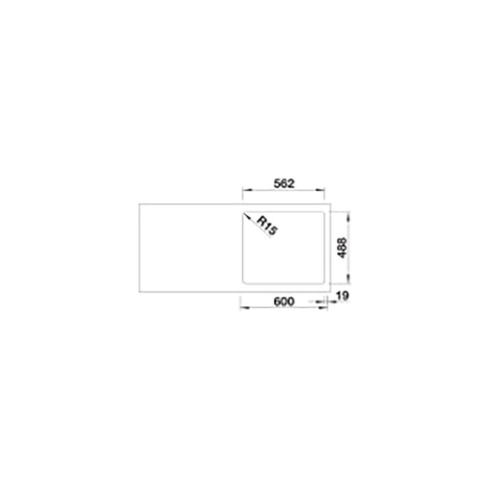 Kjøkkenvask Blanco Etagon 6 Keramikk Infino
