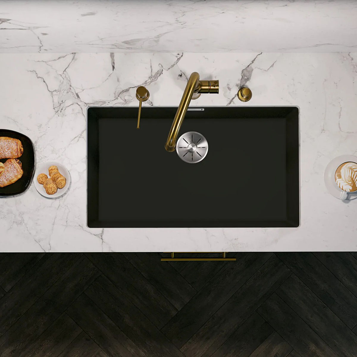 Kjøkkenvask Blanco Subline 700 Silgranitt Infino