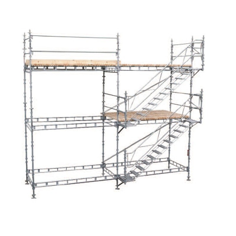 Trapptorn Unihak Alu Komplett Höjd: 4 meter