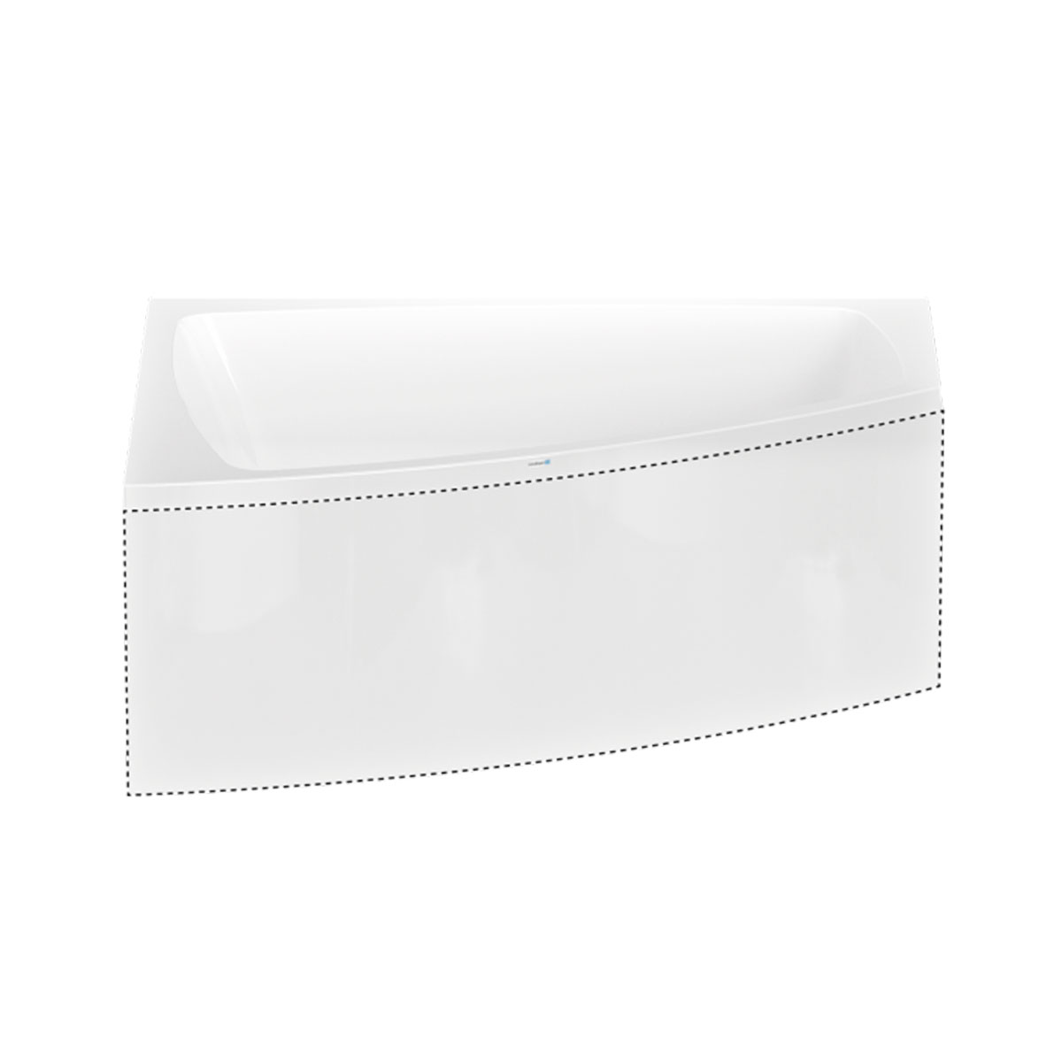 Frontpanel Nordhem til Badekar Kungshamn