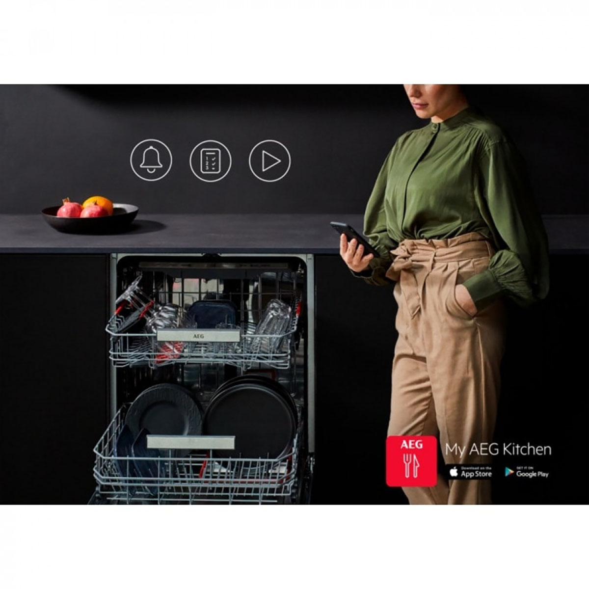 Oppvaskmaskin AEG FSE84718P