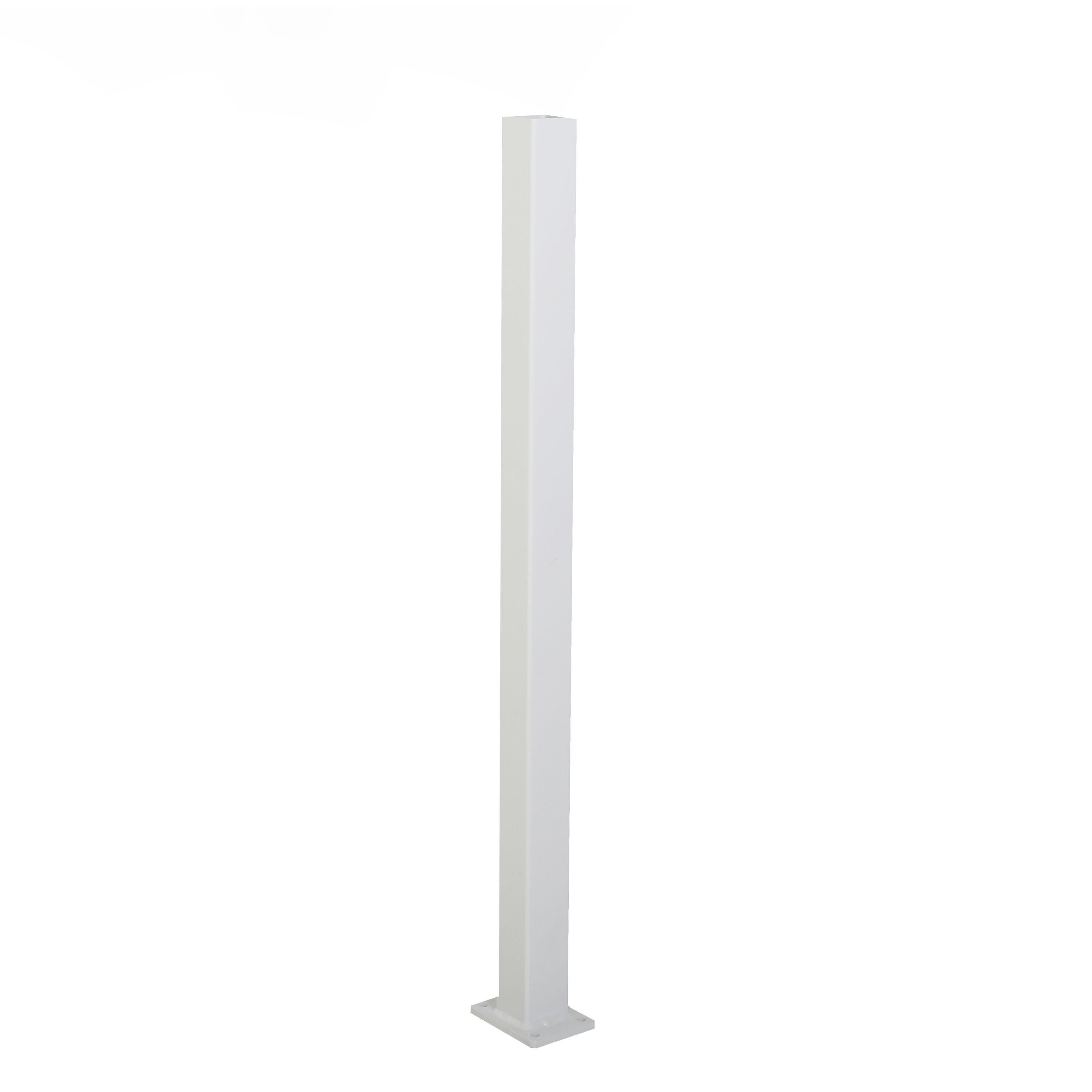 Stolpe RKC Hvit Aluminium Høyde 920 mm