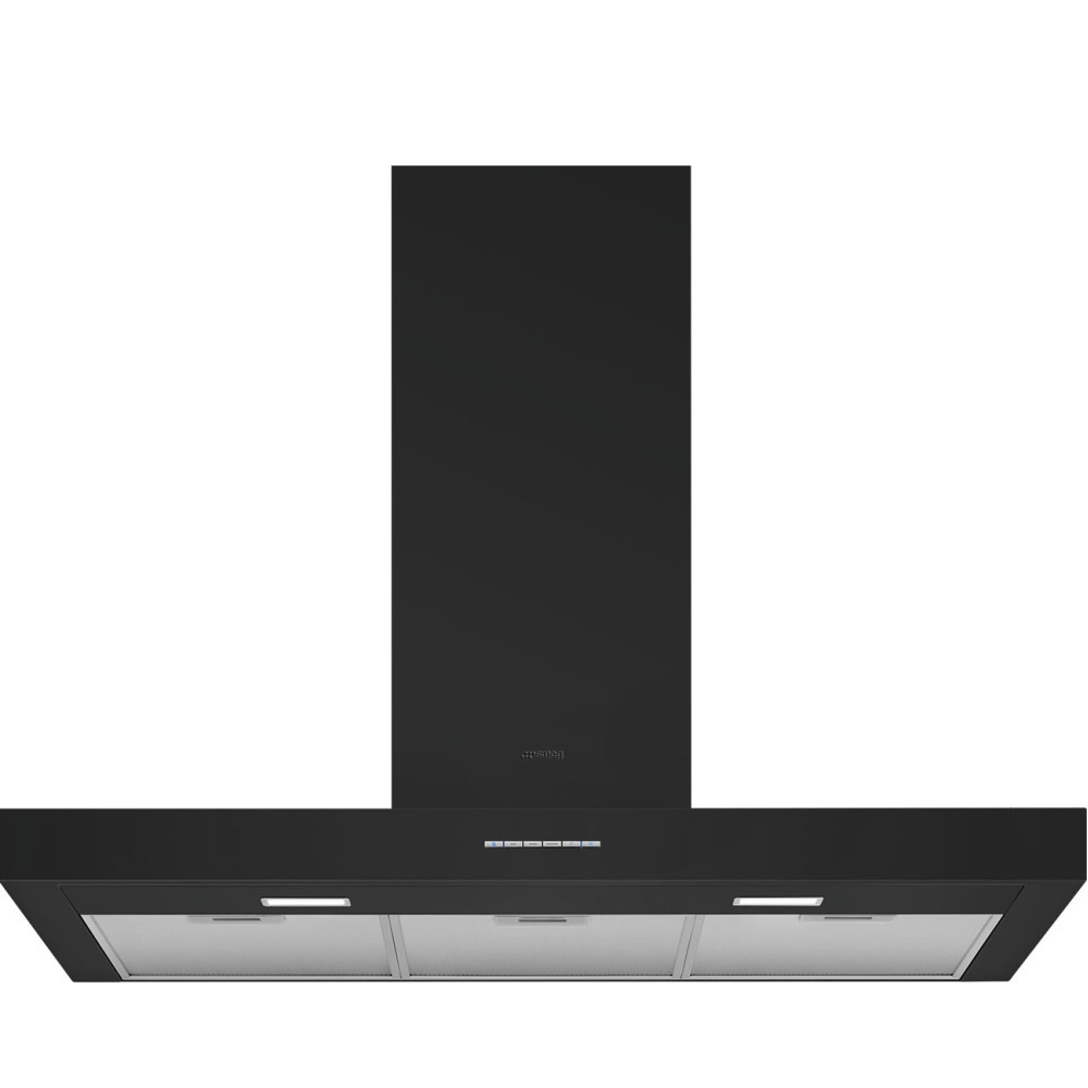 Vegghengt Kjøkkenvifte Smeg KBT900NE Svart Elegant Design