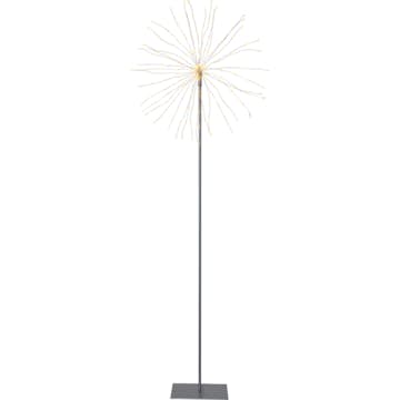 Dekorasjonsbelysning Star Trading Firework Sølv 130 cm