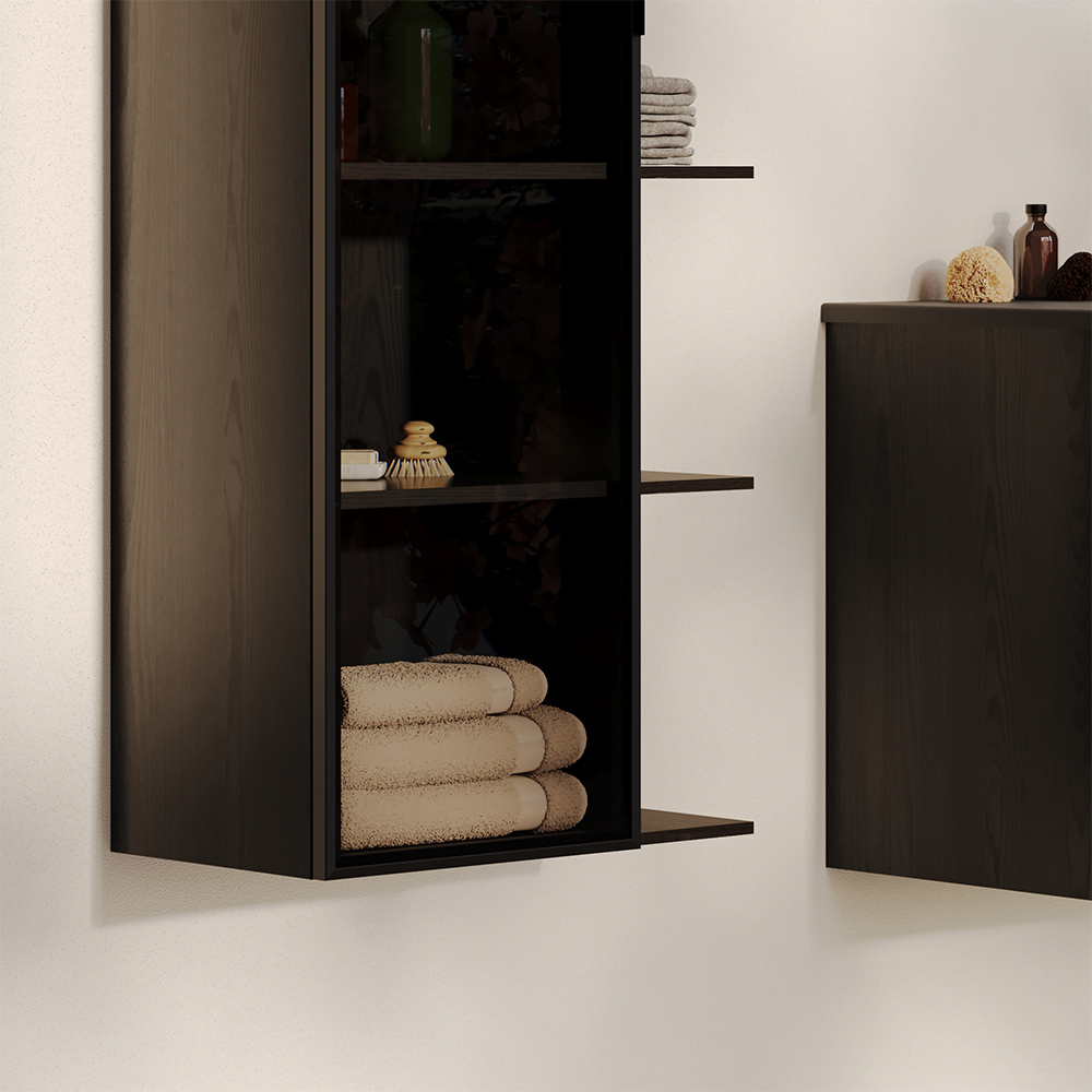 Högskåp Svedbergs Dörr Vitrin