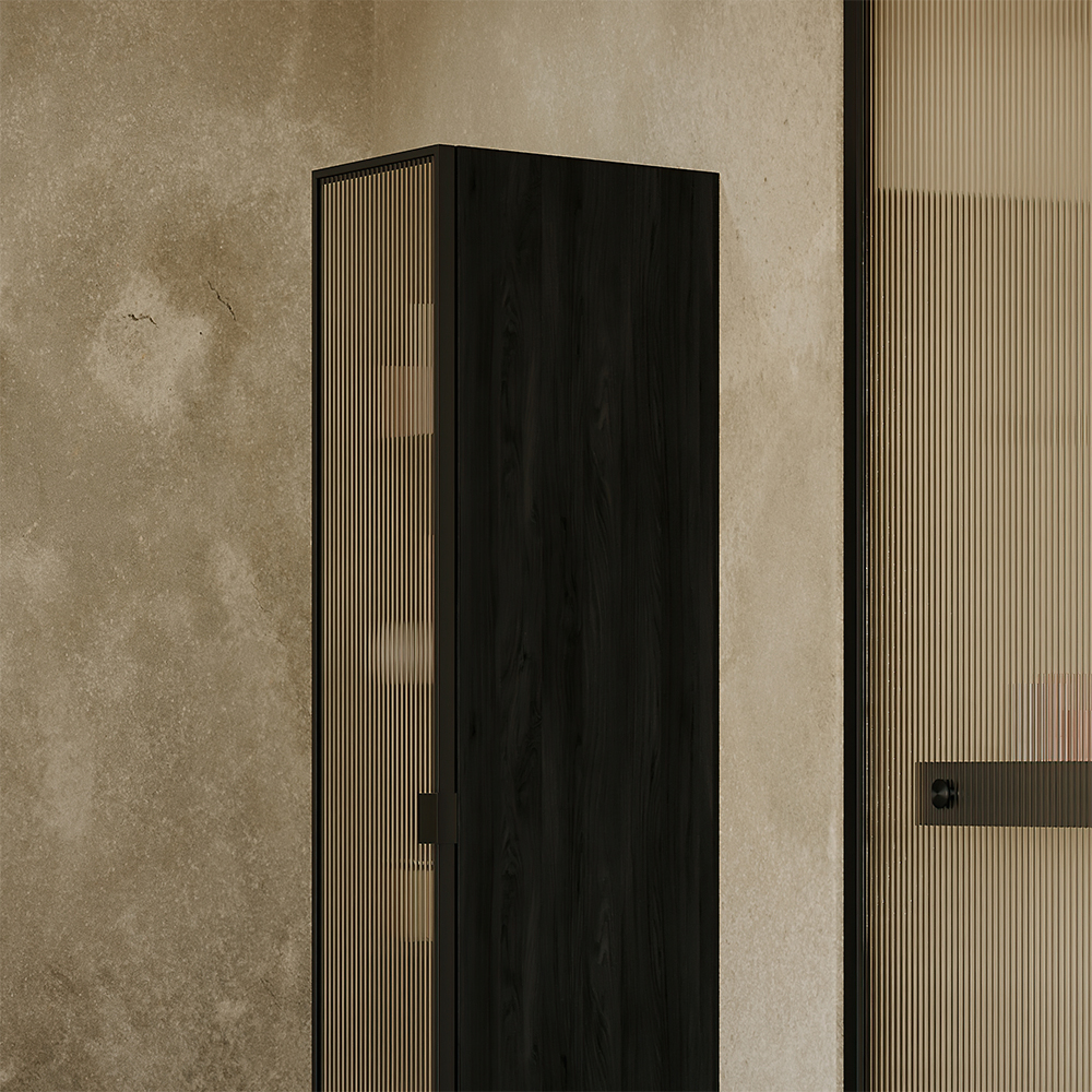 Högskåp Svedbergs Dörr Vitrin