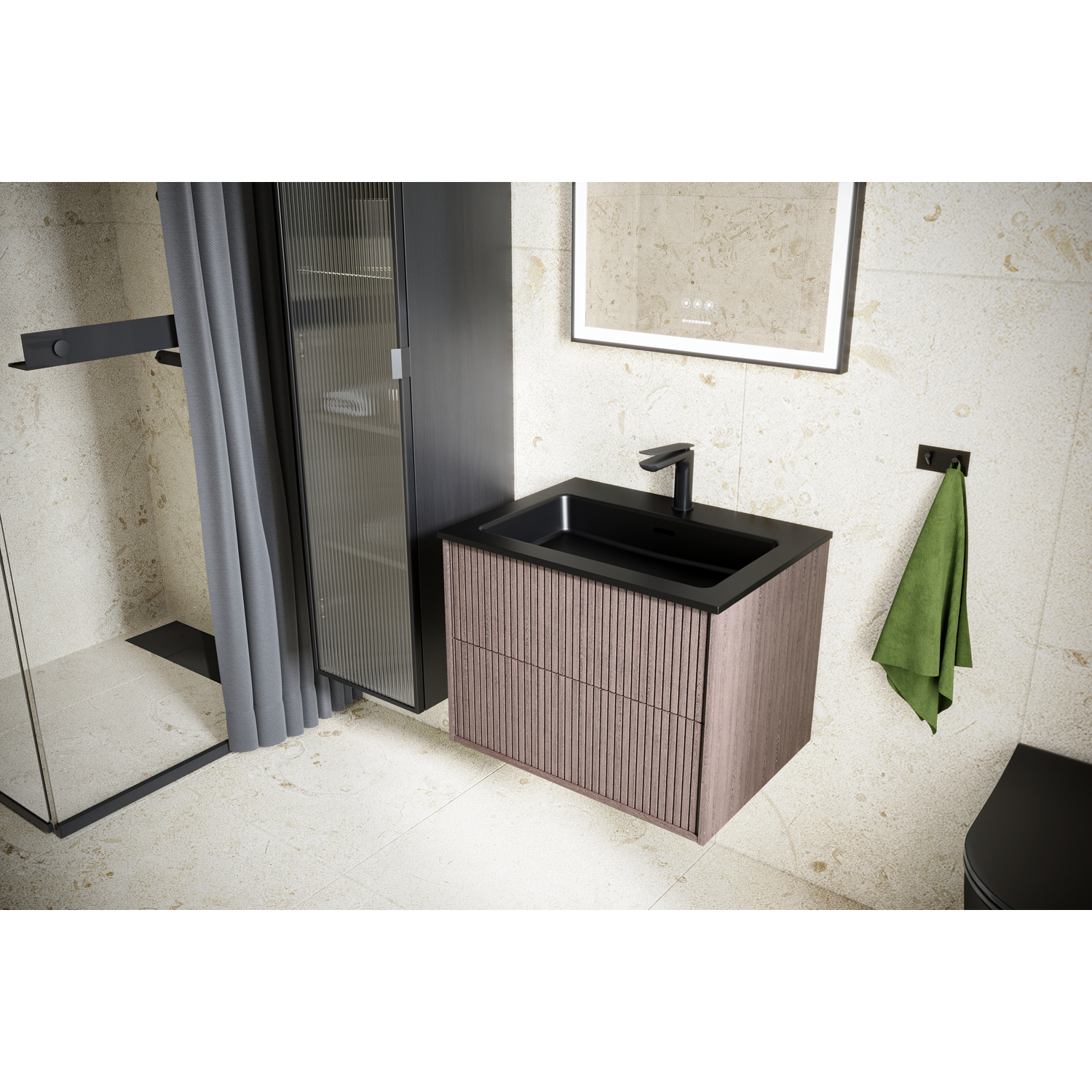 Högskåp Svedbergs Dörr Vitrin