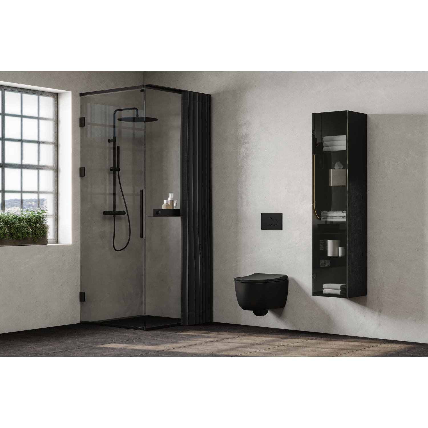 Högskåp Svedbergs Dörr Vitrin