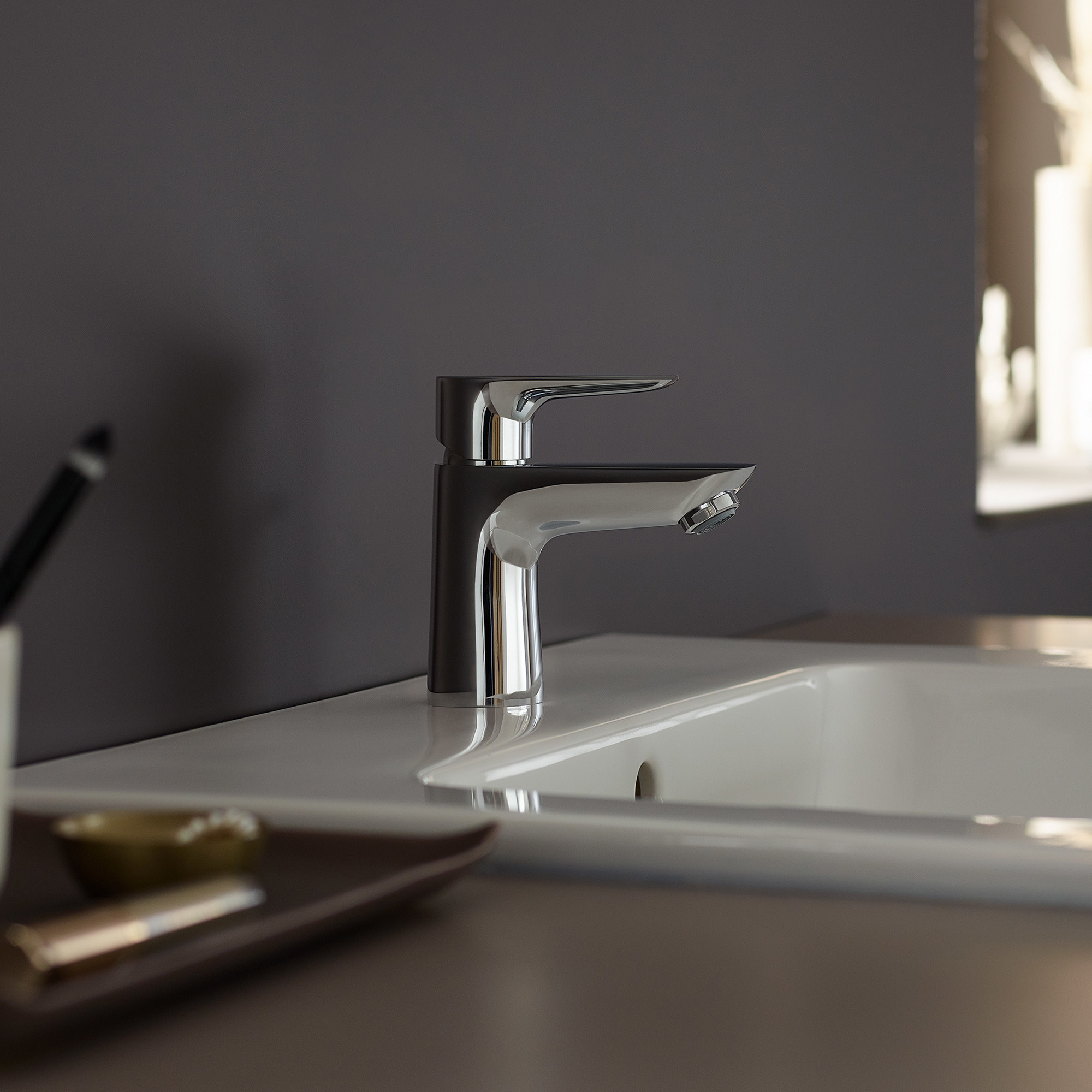 Tvättställsblandare Hansgrohe Talis E 80