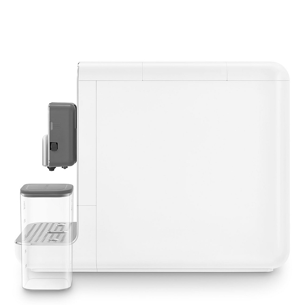 Espressomaskin Smeg BCC13WHMEU Hvit med Innebygd Kaffekvern og Melkesystem