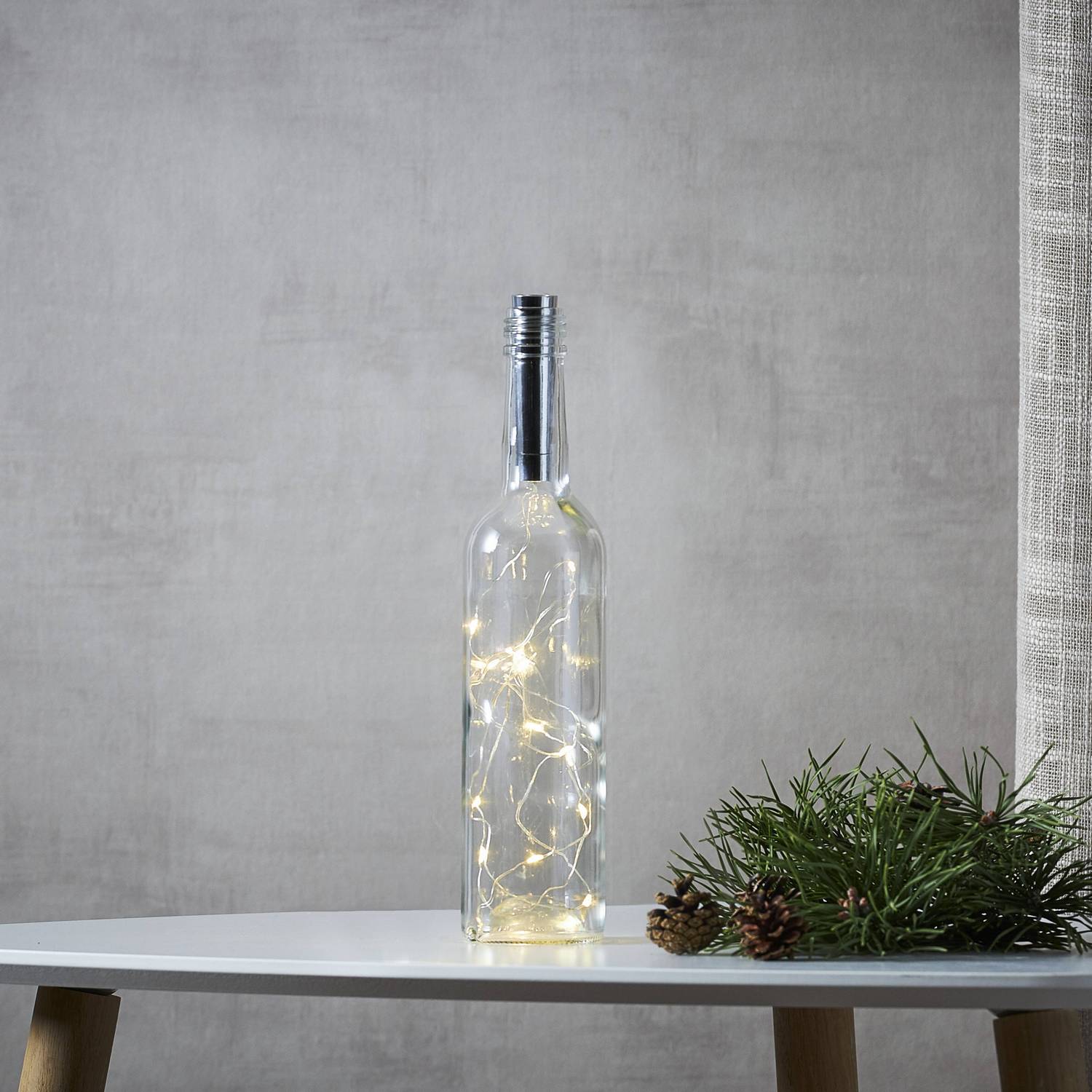 Lyslenke Star Trading Dew Drop Tube LED 15 Lys Batteridrevet