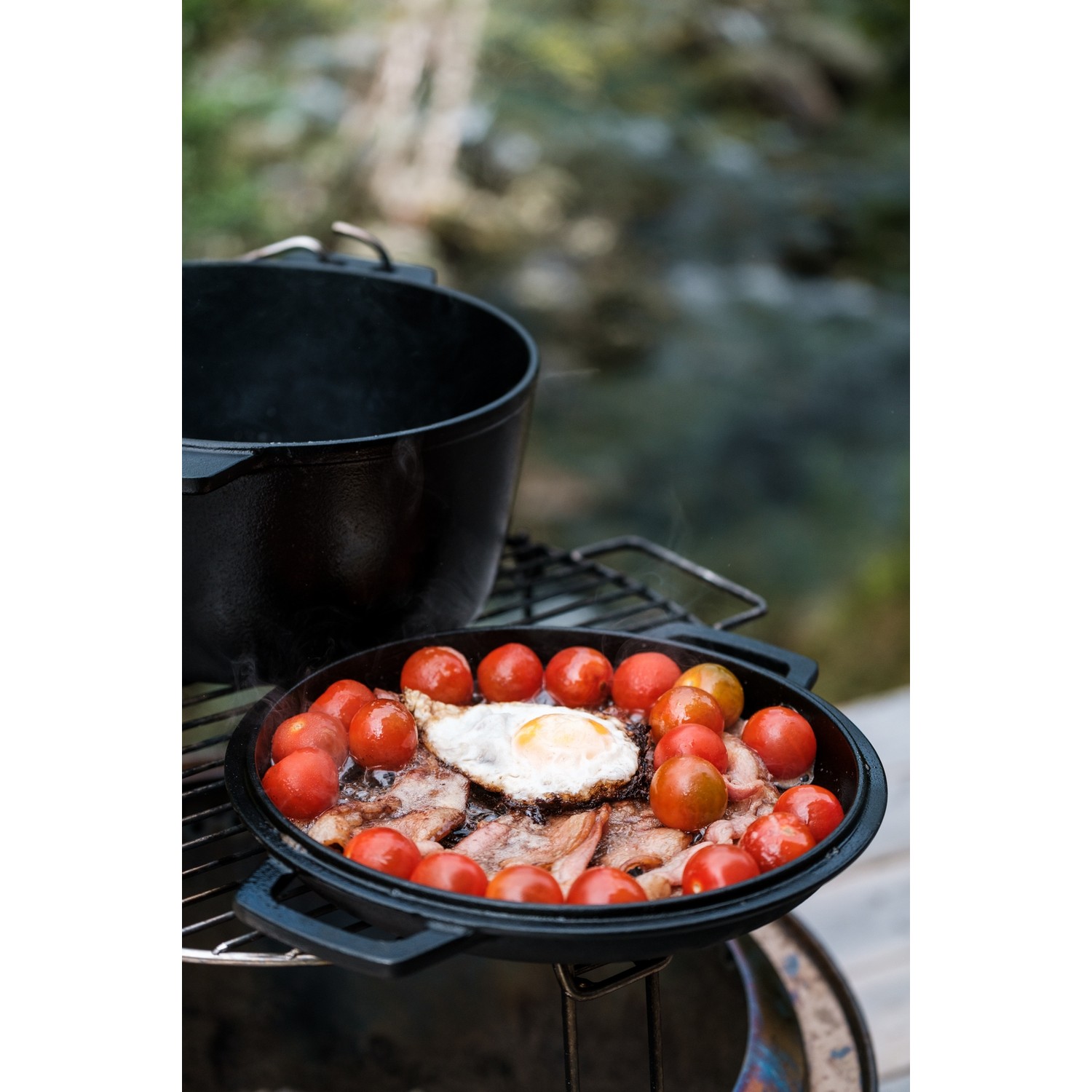 Støpejernsett Espegard Bål