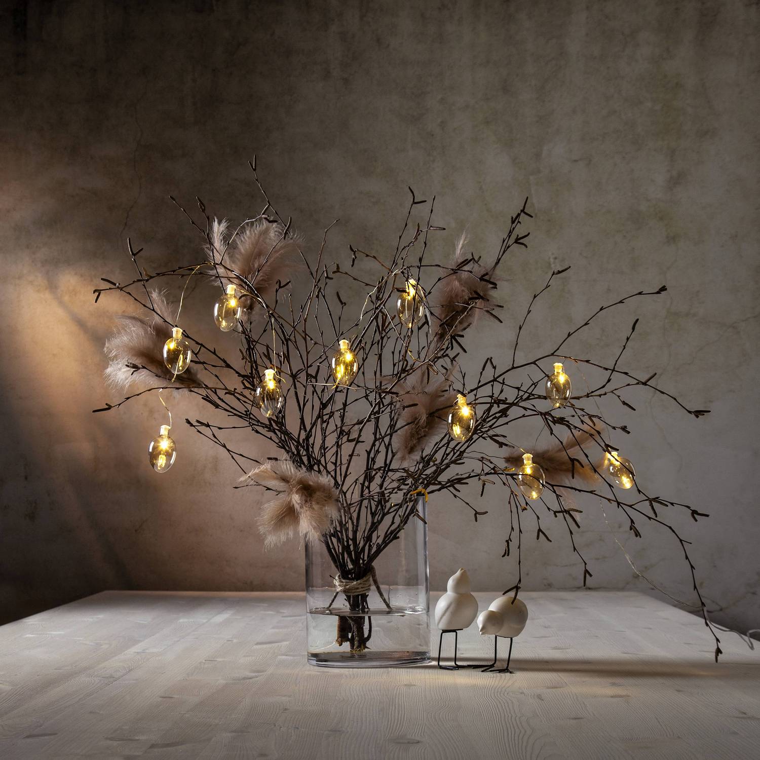 Lyslenke Star Trading Shimmer 10 Lys Glassegg Batteridrevet LED-lenke