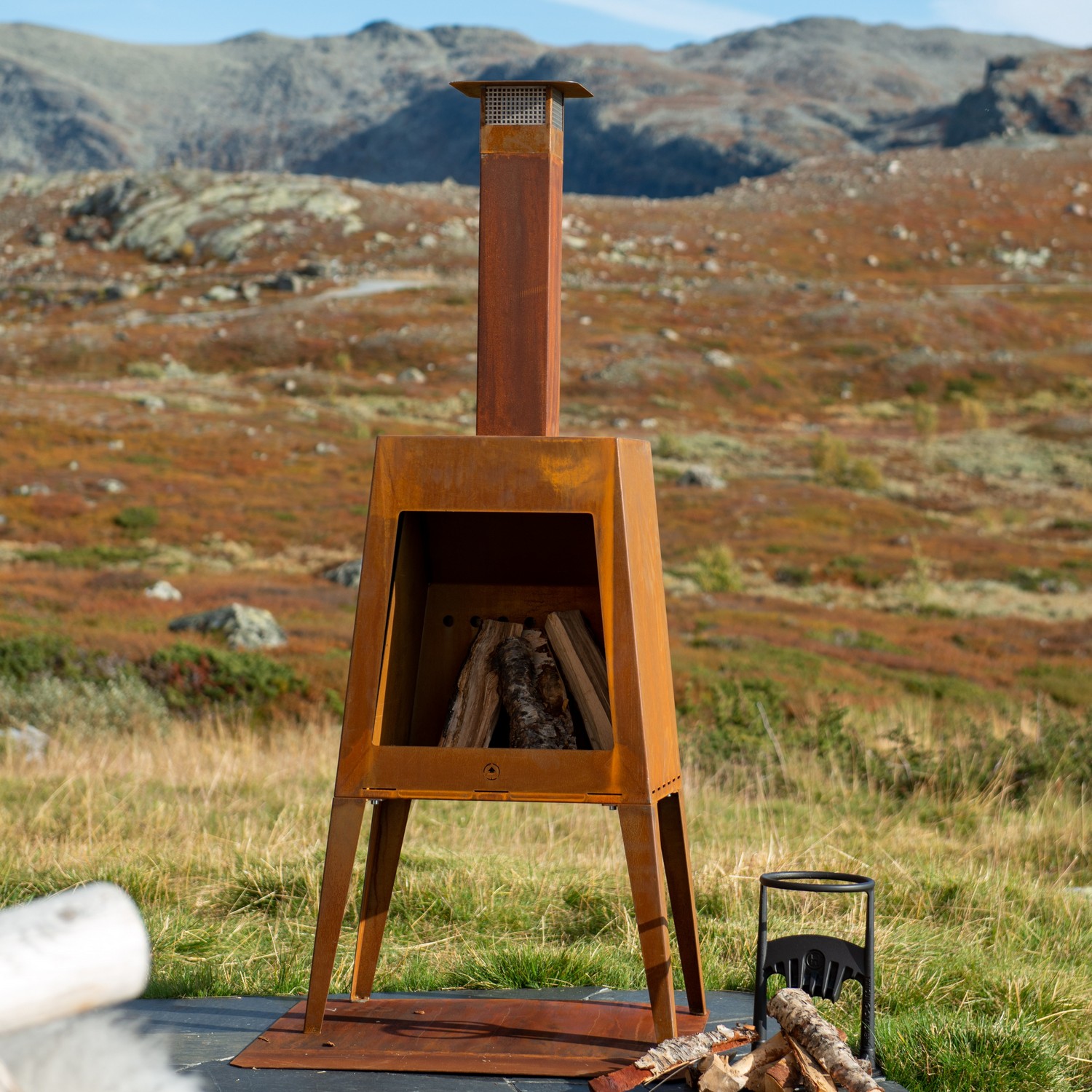 Underlagsplate Espegard Corten