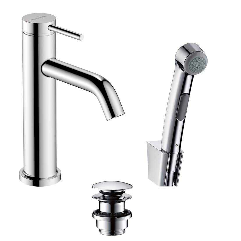 HANSGROHE Tecturis S ettgrepskran 116mm tut/1,6m sl 1 hull t/h/