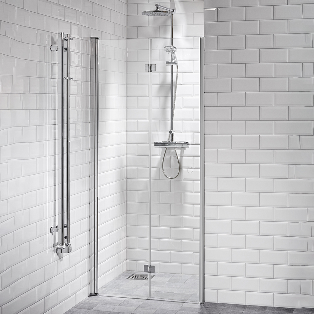 Duschdörr Alterna Lusso Vikdörr Bredd: 674 mm