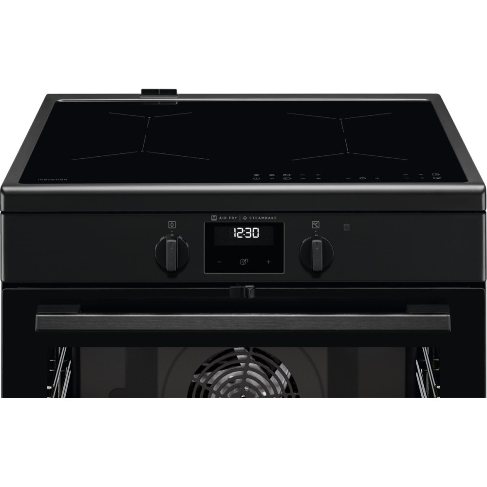 Induksjonsovn Electrolux LKI66440SK 600 SteamBake 60 Ovn med Induksjonstopp Svart