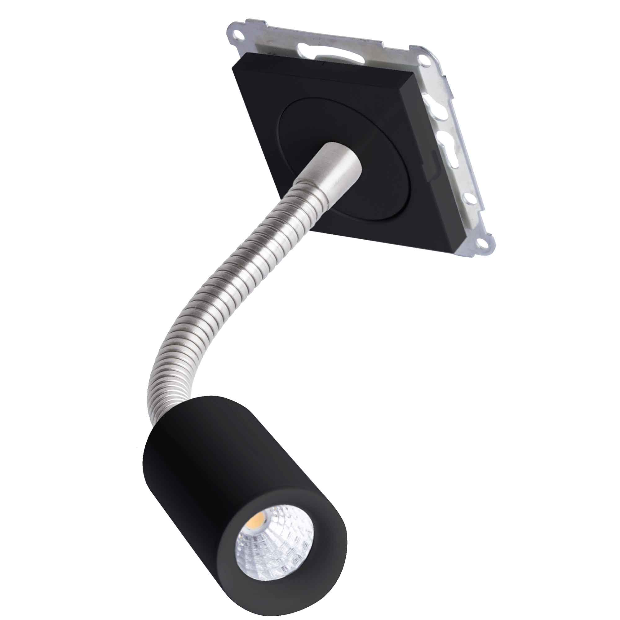 Läslampa Elko LED 4 W Svart