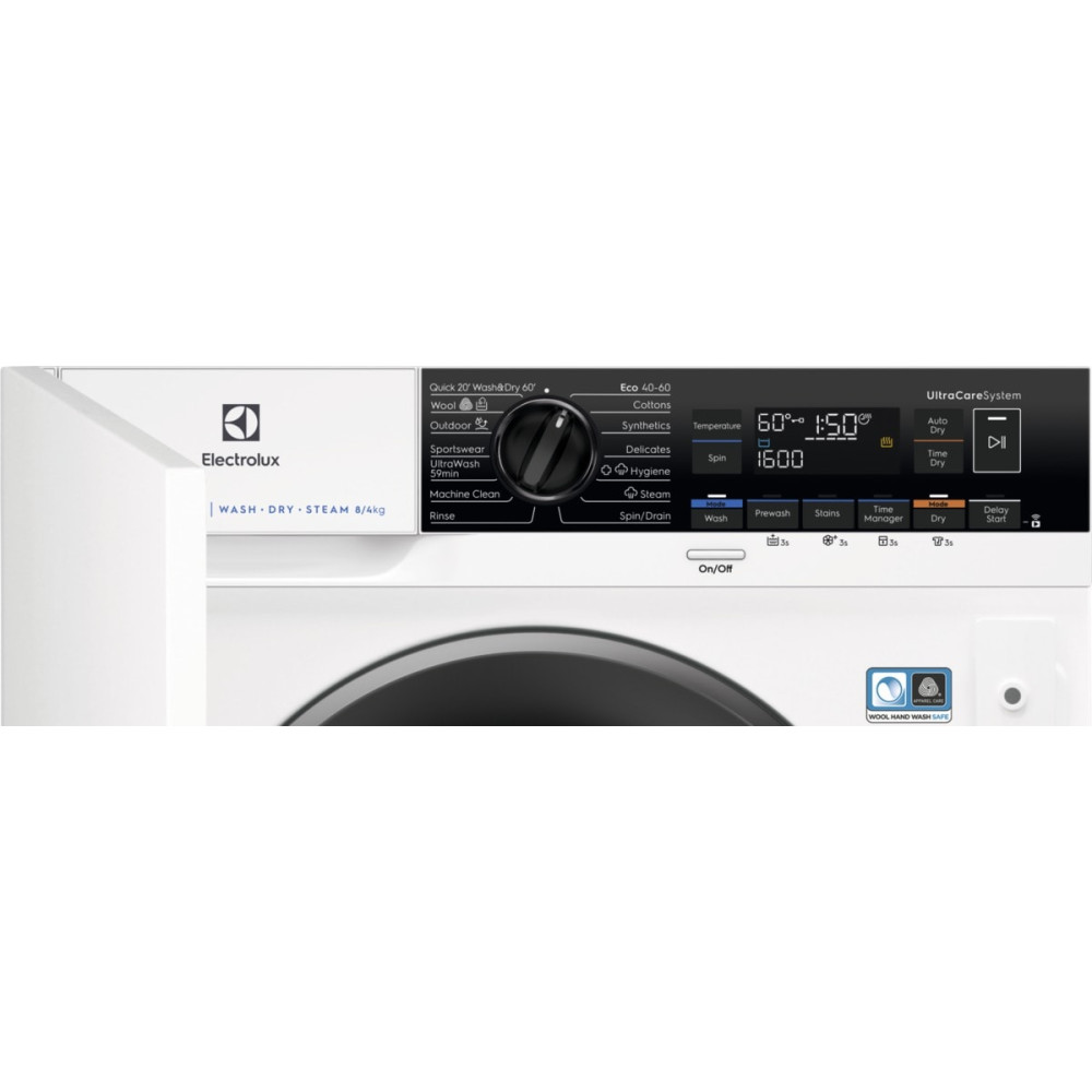 Vask/Tørkemaskin Electrolux EW8WB864T3 800 UltraCare
