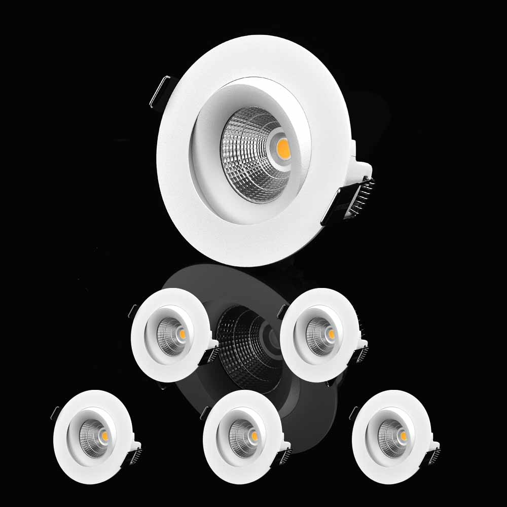 Downlight Designlight G6 Star Vipp 7W 6-pk