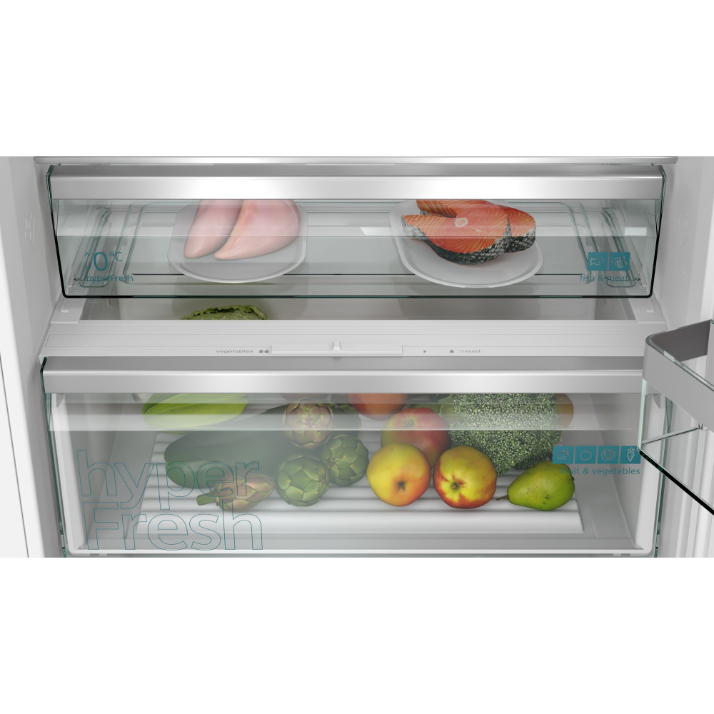 Kjøleskap/Fryser Siemens KB96NVSE0 iQ300 Integrert