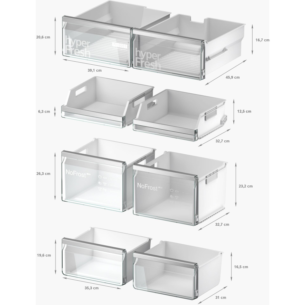 Kjøleskap/Fryser Siemens KF96DPXEA iQ700 French Door