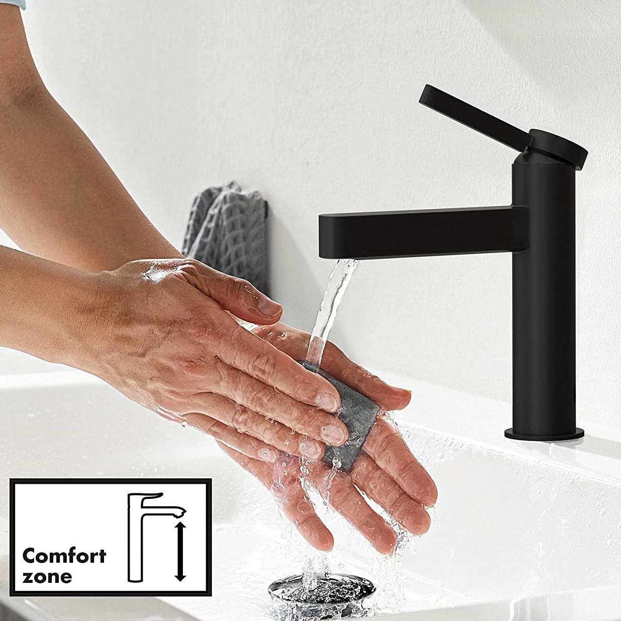 Tvättställsblandare Hansgrohe Finoris 110