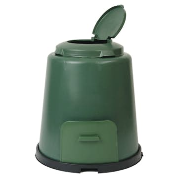 Kompostbeholder Sunwind 280L Grønn m/sokkel