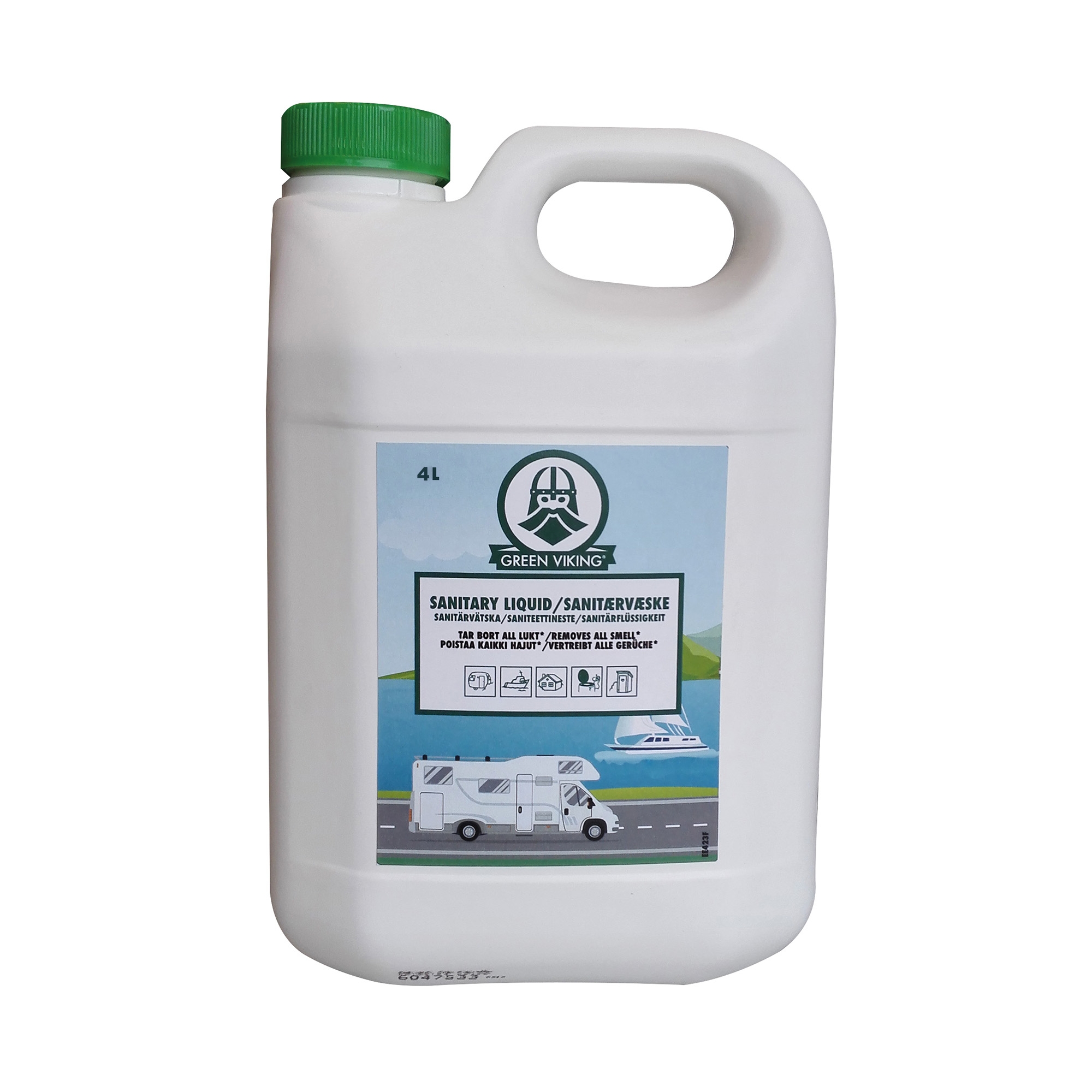 Sanitærvæske Green Viking 4 l
