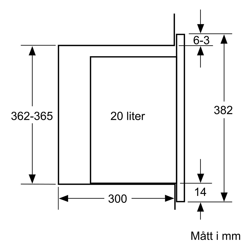 Innebygd Mikrobølgeovn Siemens BF520LMA1 iQ300