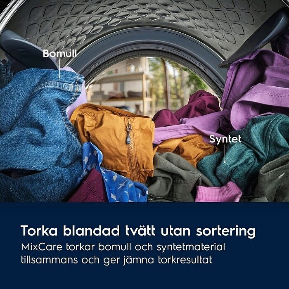 Varmepumpetørketrommel Electrolux EDI610V83V