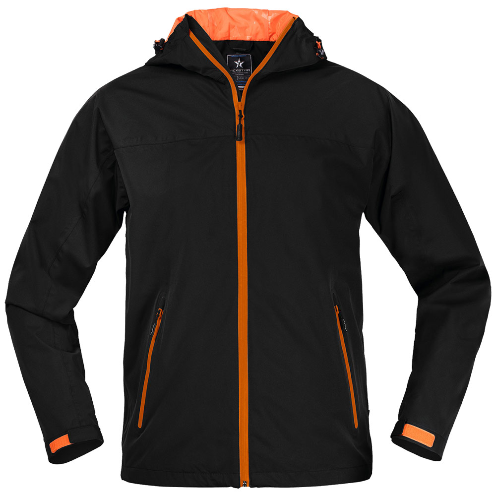 Skaljacka Texstar FJ62 Storlek: 4XL, Svart/Orange