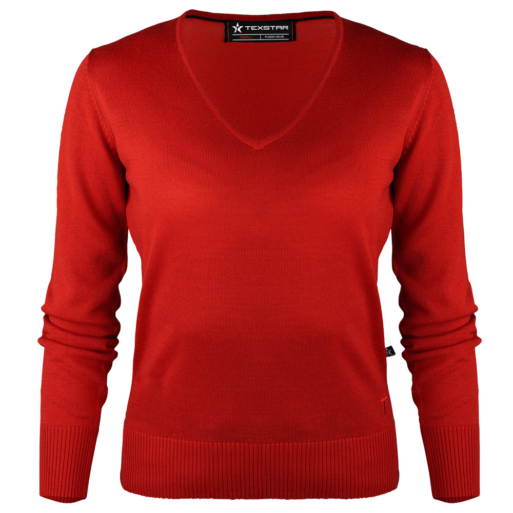 Pullover Texstar PW04 Storlek: L, Röd