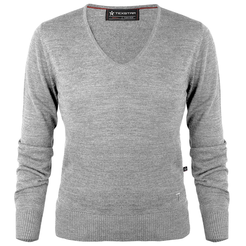 Pullover Texstar PW04 Storlek: M, Ljusgrå