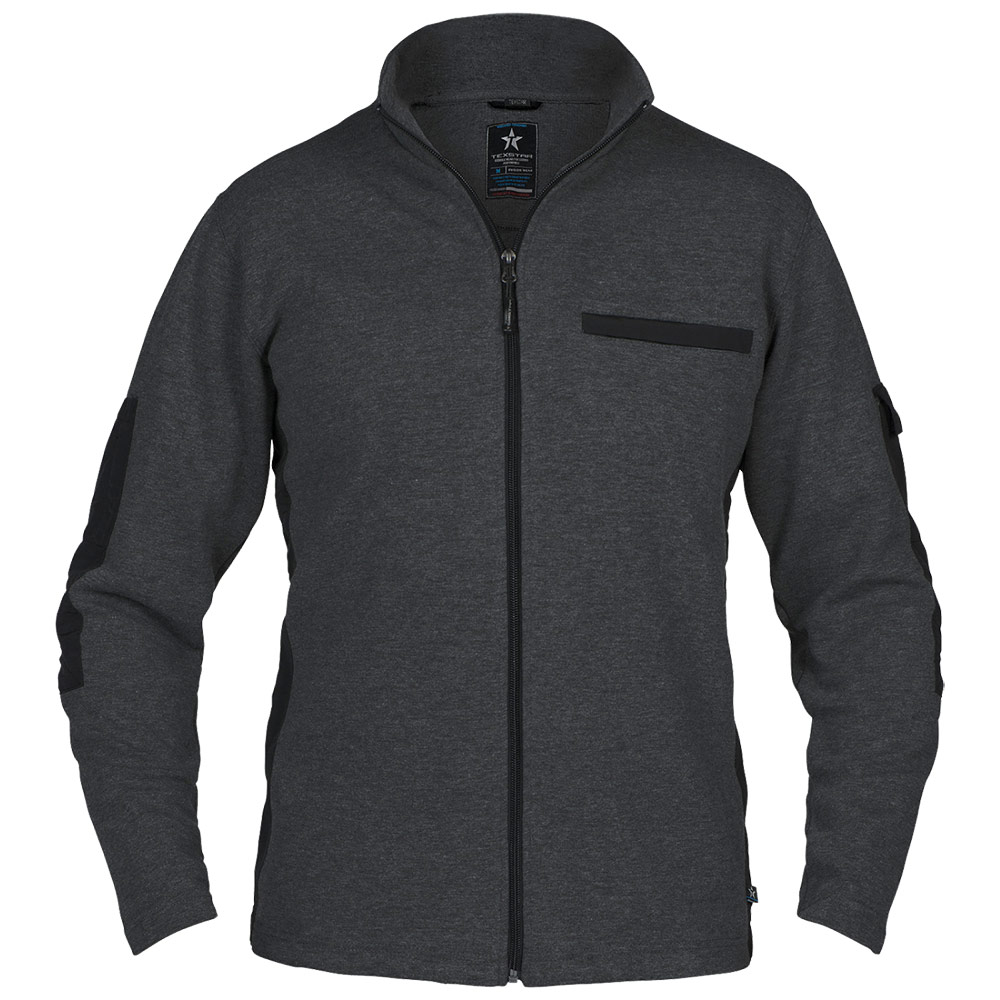 Cardigan Texstar SW02 Storlek: S, Grå