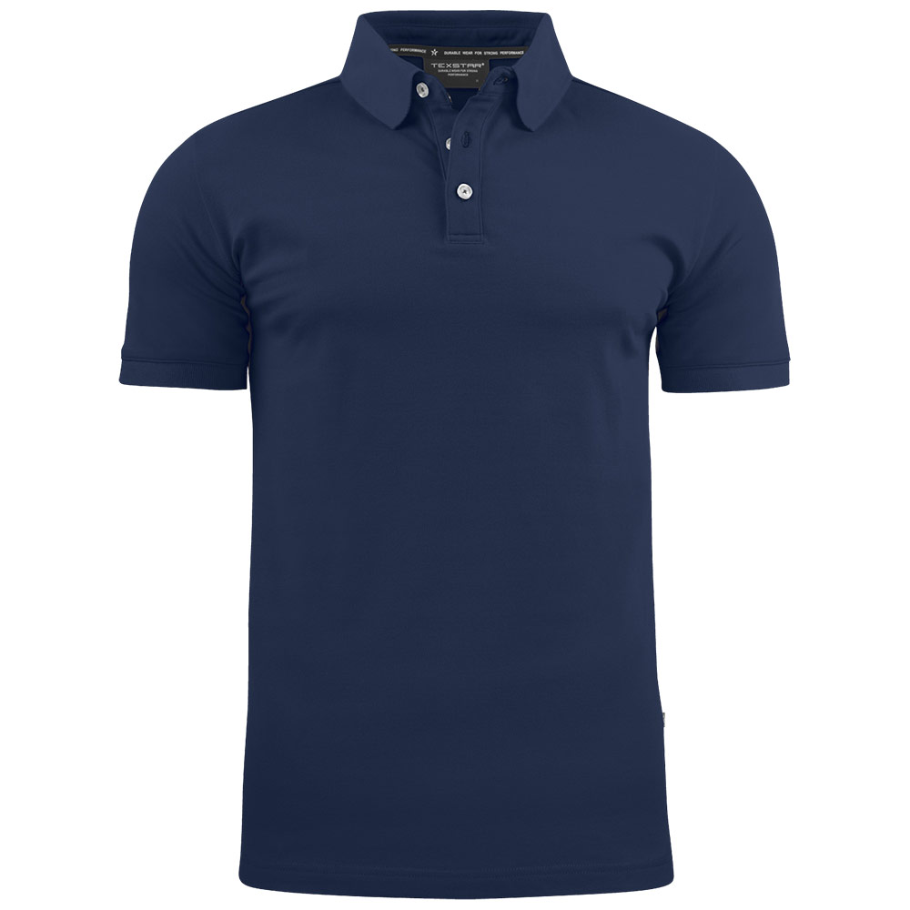 Pikétröja Texstar PS11 Storlek: XXL, Blå