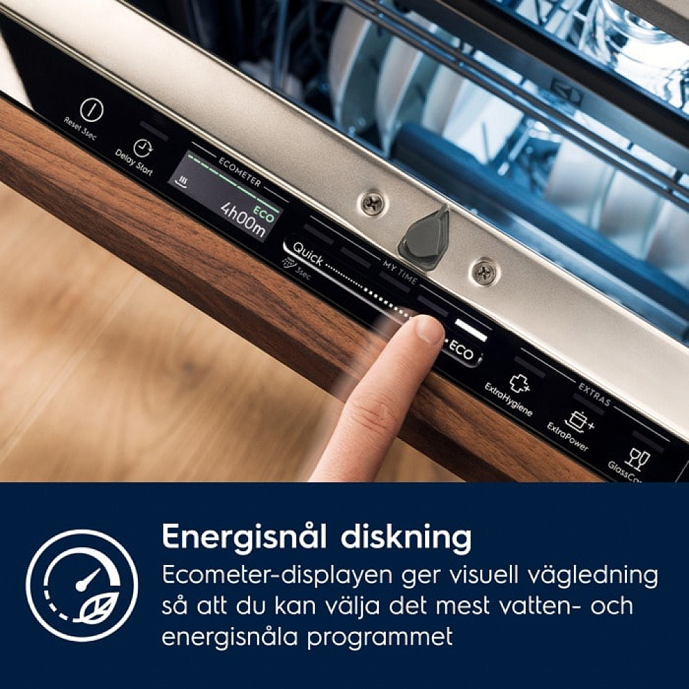Integrert Oppvaskmaskin Electrolux EEZ67500L Helintegrert