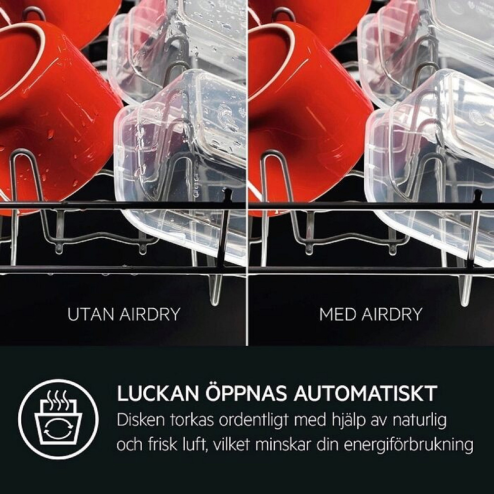 Integrert Oppvaskmaskin AEG FFB73507ZM 45 cm Rustfri