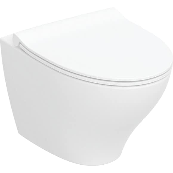 vägghängd toalettstol ifö spira modern rimfree