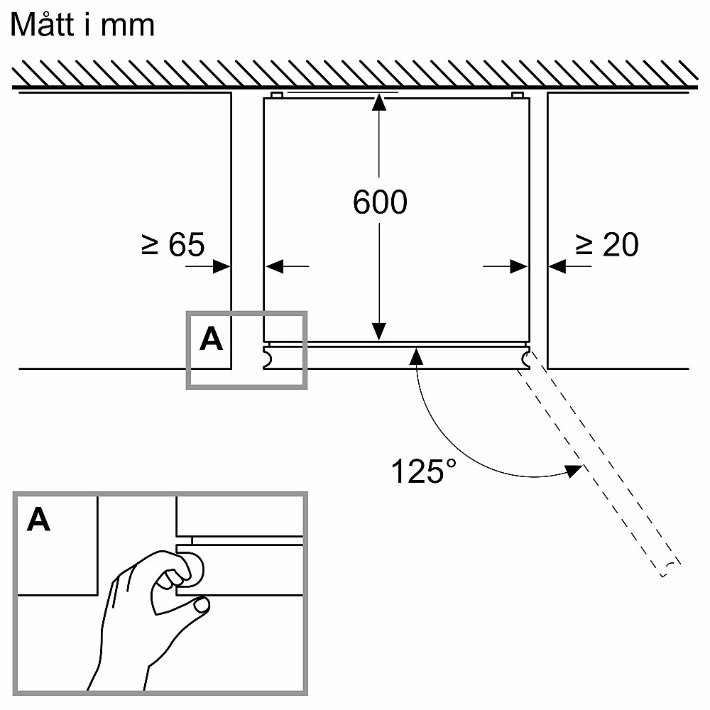 Frittstående Kjøleskap og Fryser Siemens iQ700 KG49NSBBF Med LED-Belysning 203 x 70 Cm