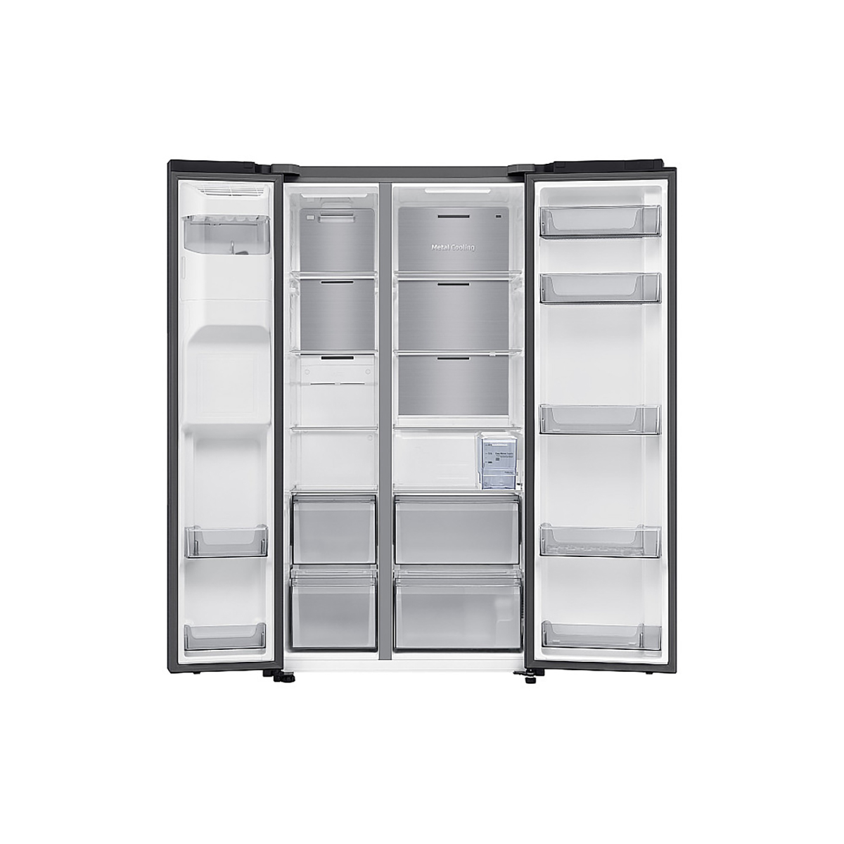 Side by Side Kjøl & Frys Samsung RS70F65KDFEF